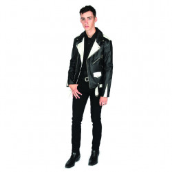 Men’s stylish leather coat 